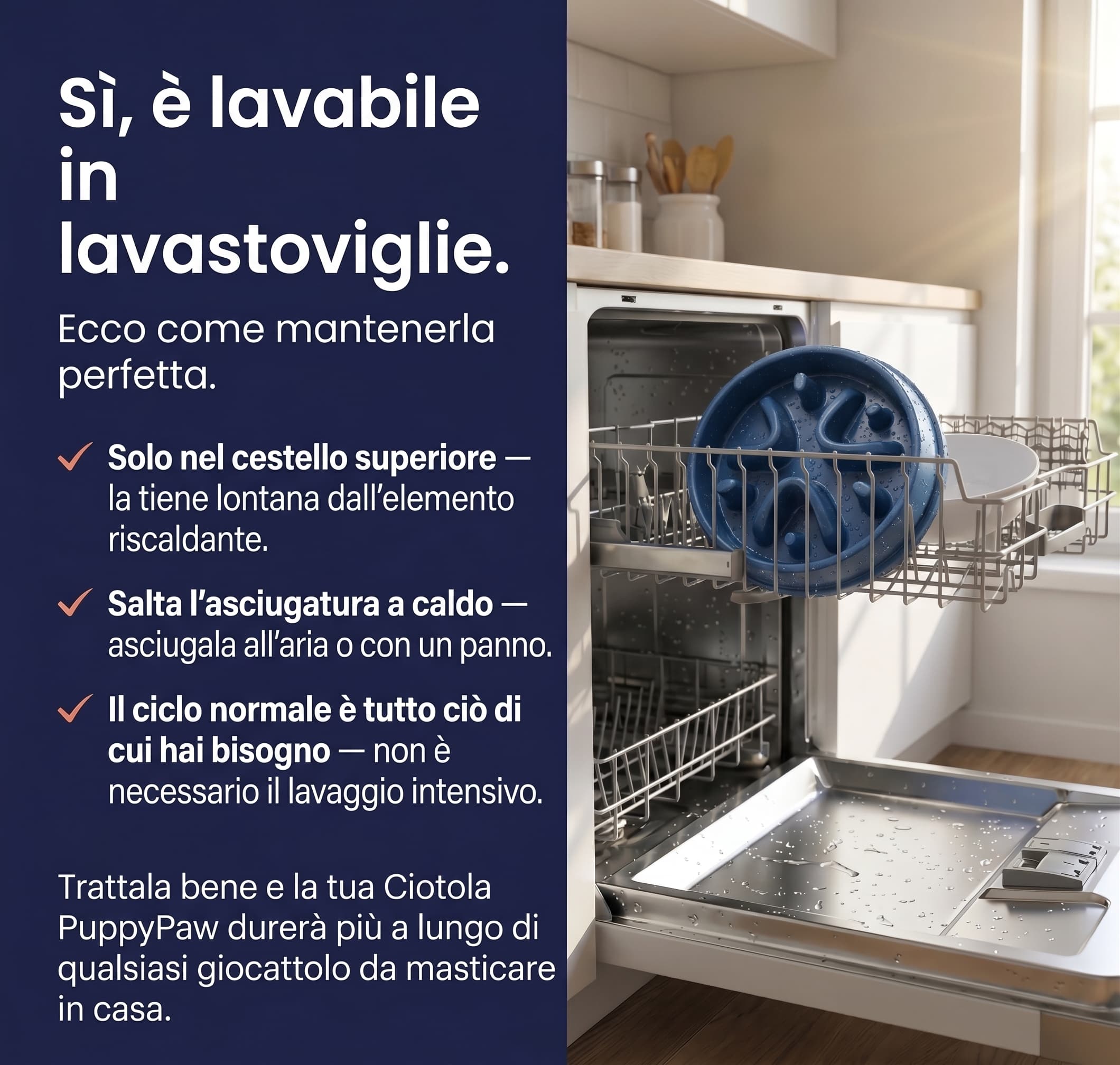 Ciotola Slow Feeder Antingozzamento — foto 3